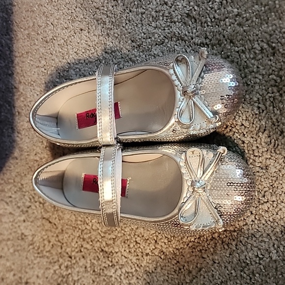Rachel shoes lil margie silver seq size 10M - Picture 1 of 8